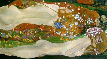 symbolisme Nu Gustav Klimt Peinture à l'huile